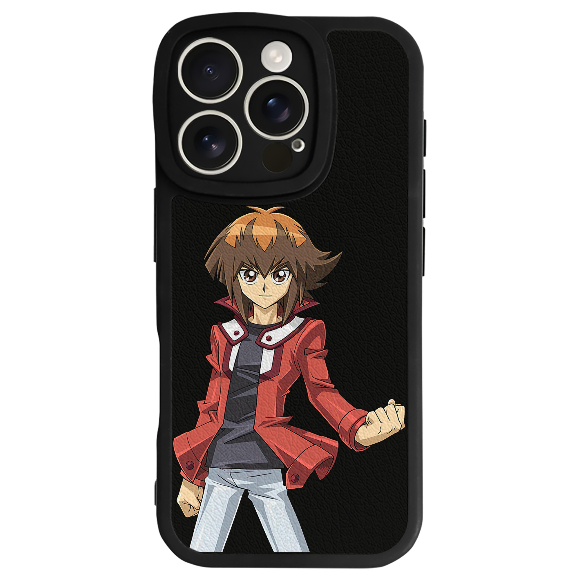 遊☆戯☆王 Yu-Gi-Oh! 【iPhone 16シリーズ対応】シリコンスマホケース（レザー調） 材質：シリコン